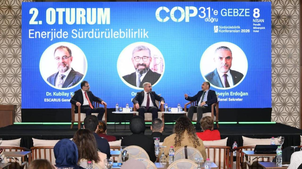 Gebze’de sürdürülebilirlik zirvesi: Sanayi, enerji ve gelecek masada