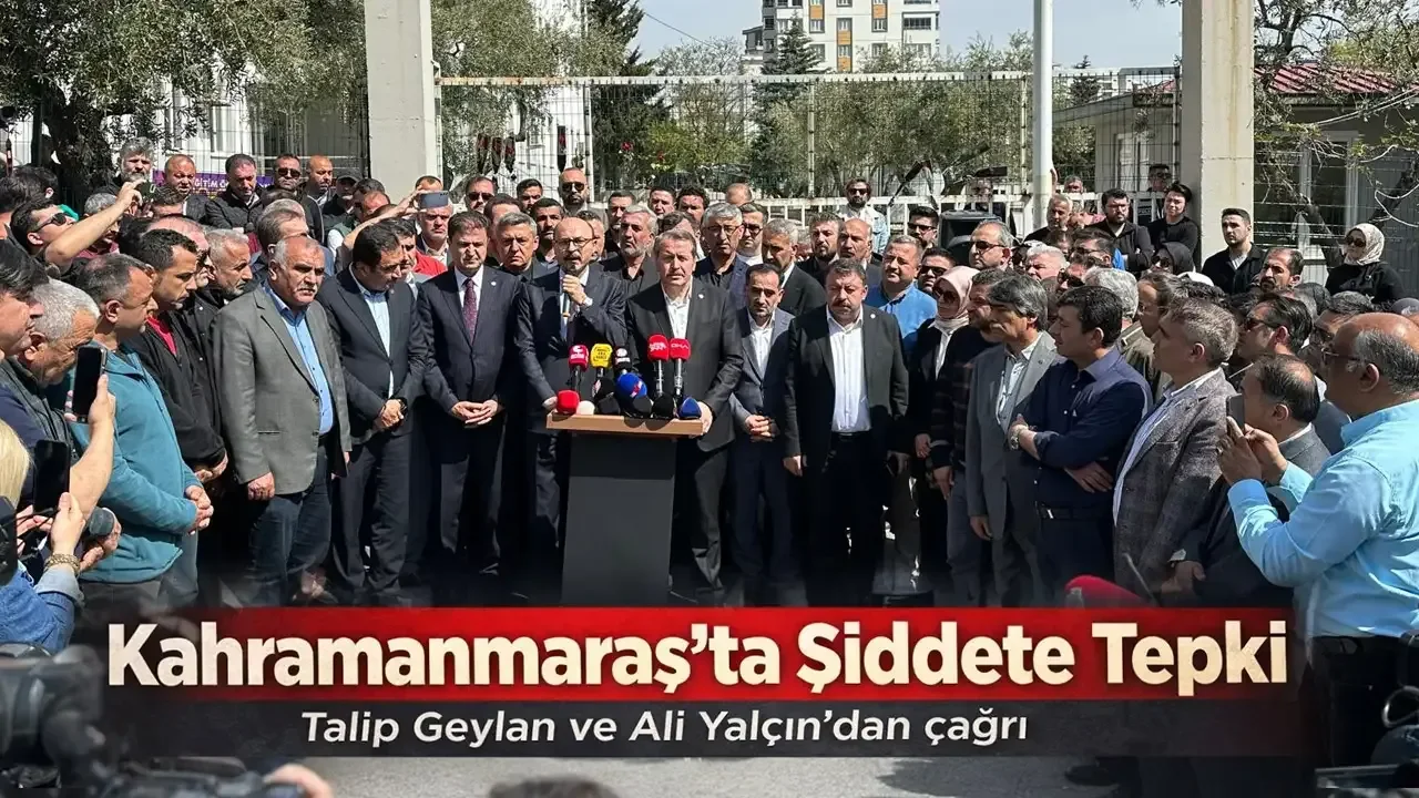 Kahramanmaraş’taki Saldırıya Tepki: Okul Önünde Protesto