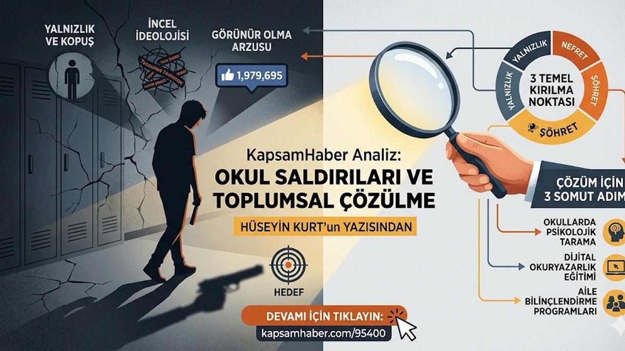 OKULLARDAKİ ŞİDDET DALGASI: "Bu Çocuklar Sadece Tetiği Çekmiyor, Bir Mesaj Bırakıyor!"