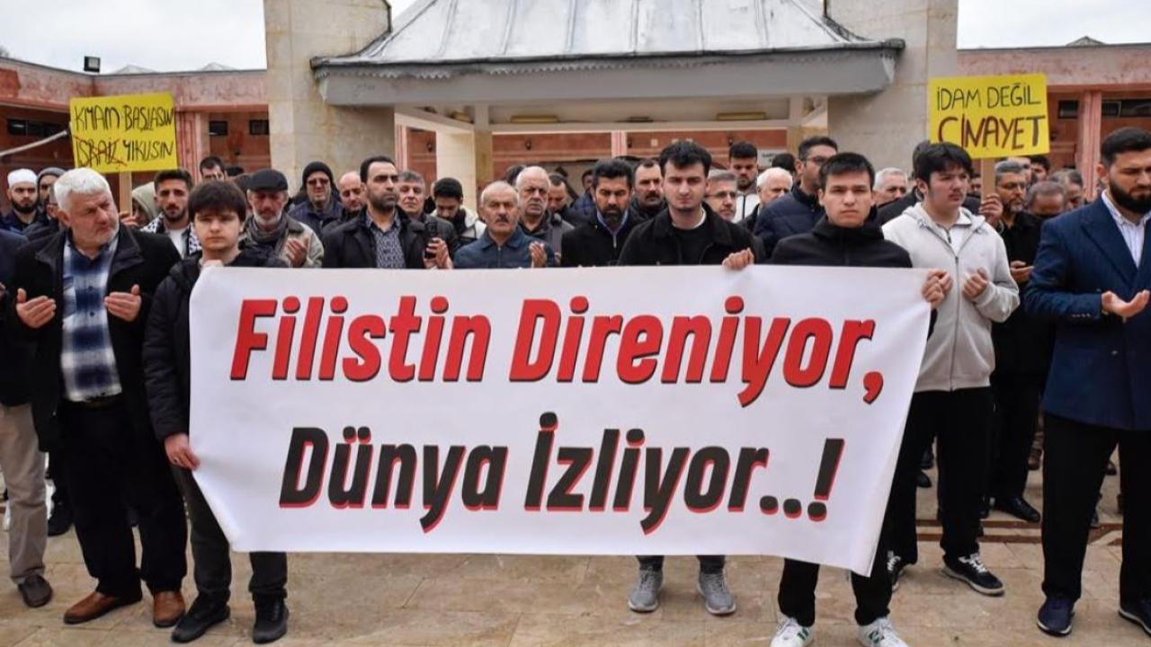 OMÜ’de Filistin için dayanışma çağrısı