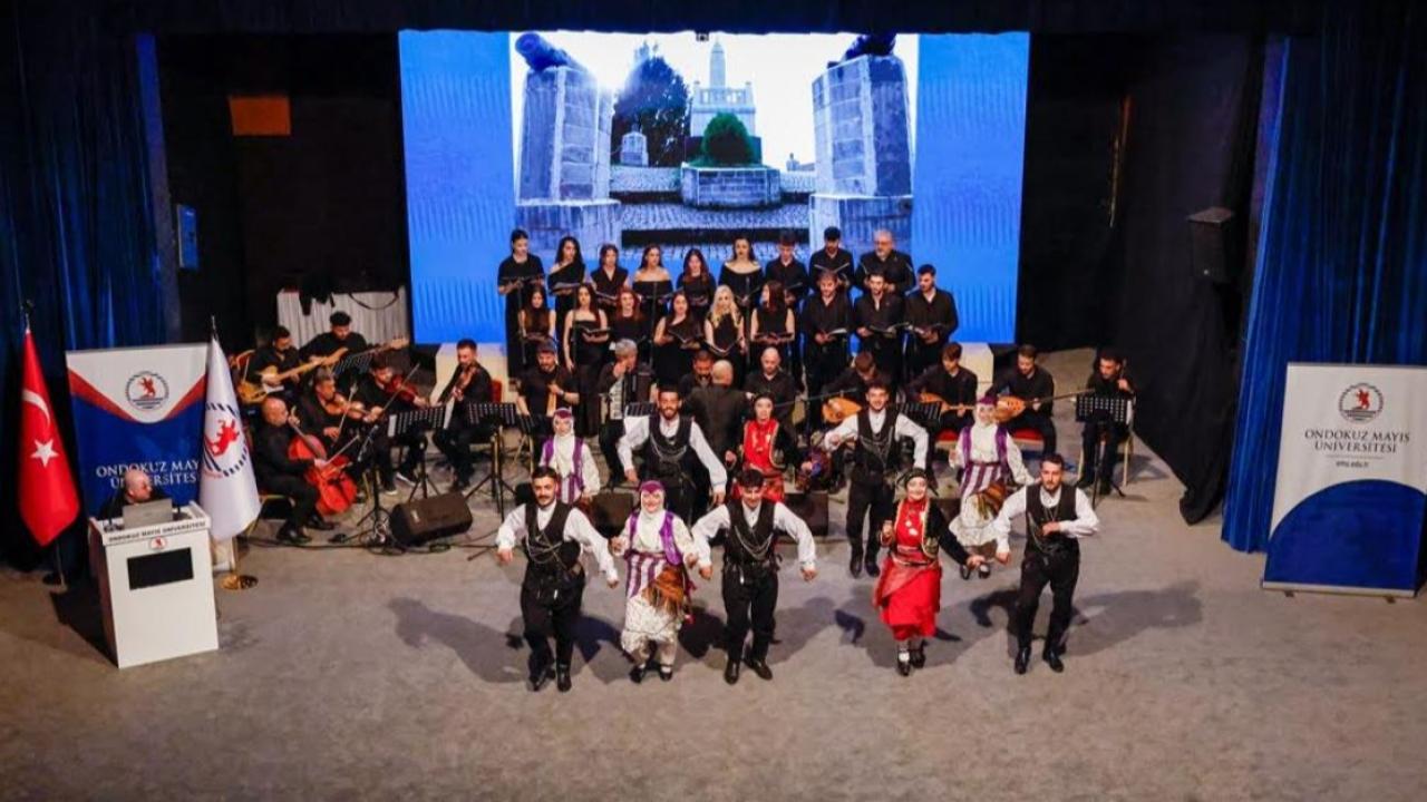 OMÜ’de Karadeniz rüzgarı esti