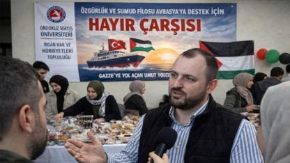 OMÜ’nün Gazze İçin Kurduğu Hayır Çarşısı TRT Haber’de
