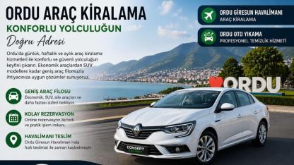 Ordu Giresun Havalimanı’na İnen Yolcuların İlk Tercihi Araç Kiralama Oldu