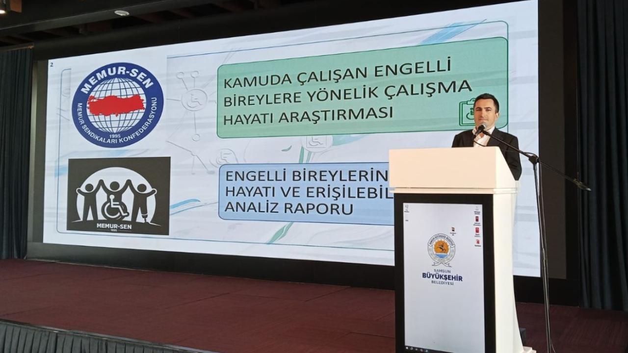 Samsun’da Engelli Memurların Sorunları Masaya Yatırıldı