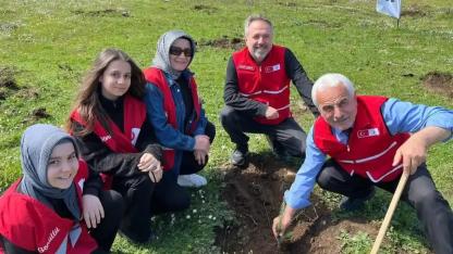 Samsun’da “İyiliğin Köklendiği Orman” Büyüyor