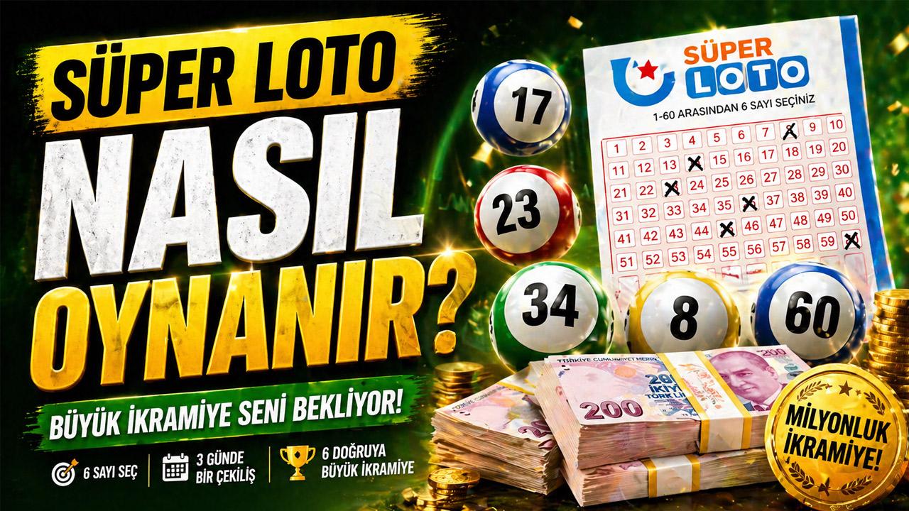 Süper Loto nasıl oynanır? Büyük ikramiye hayali kuranlar için rehber