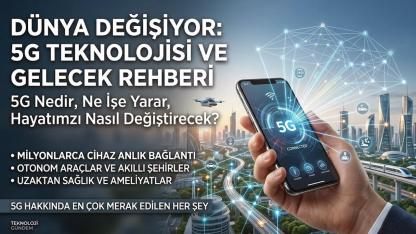 Türkiye’de 5G Dönemi Başladı: 81 İlde Kademeli Kullanım