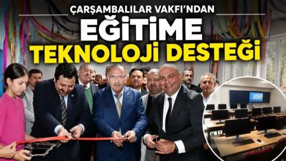 Çarşambalılar Vakfı’ndan Köy Okuluna Teknoloji Desteği