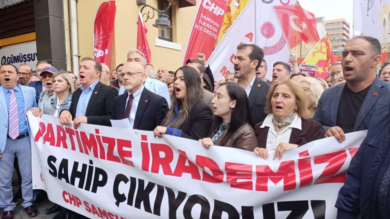 CHP Samsun’dan ‘Mutlak Butlan’ Kararına Tepki