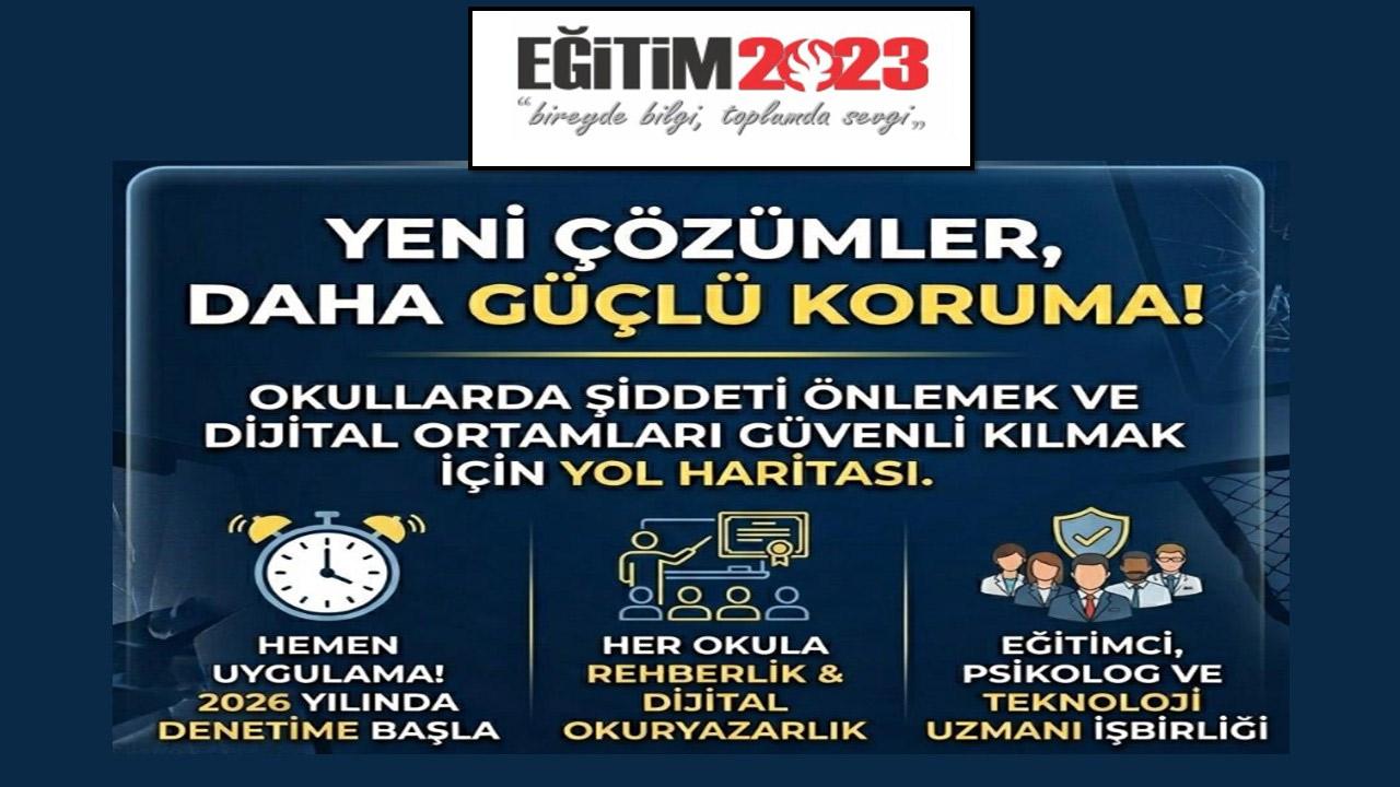 Eğitim 2023 Derneği’nden Okullardaki Şiddet Olaylarına İlişkin Kritik Uyarı