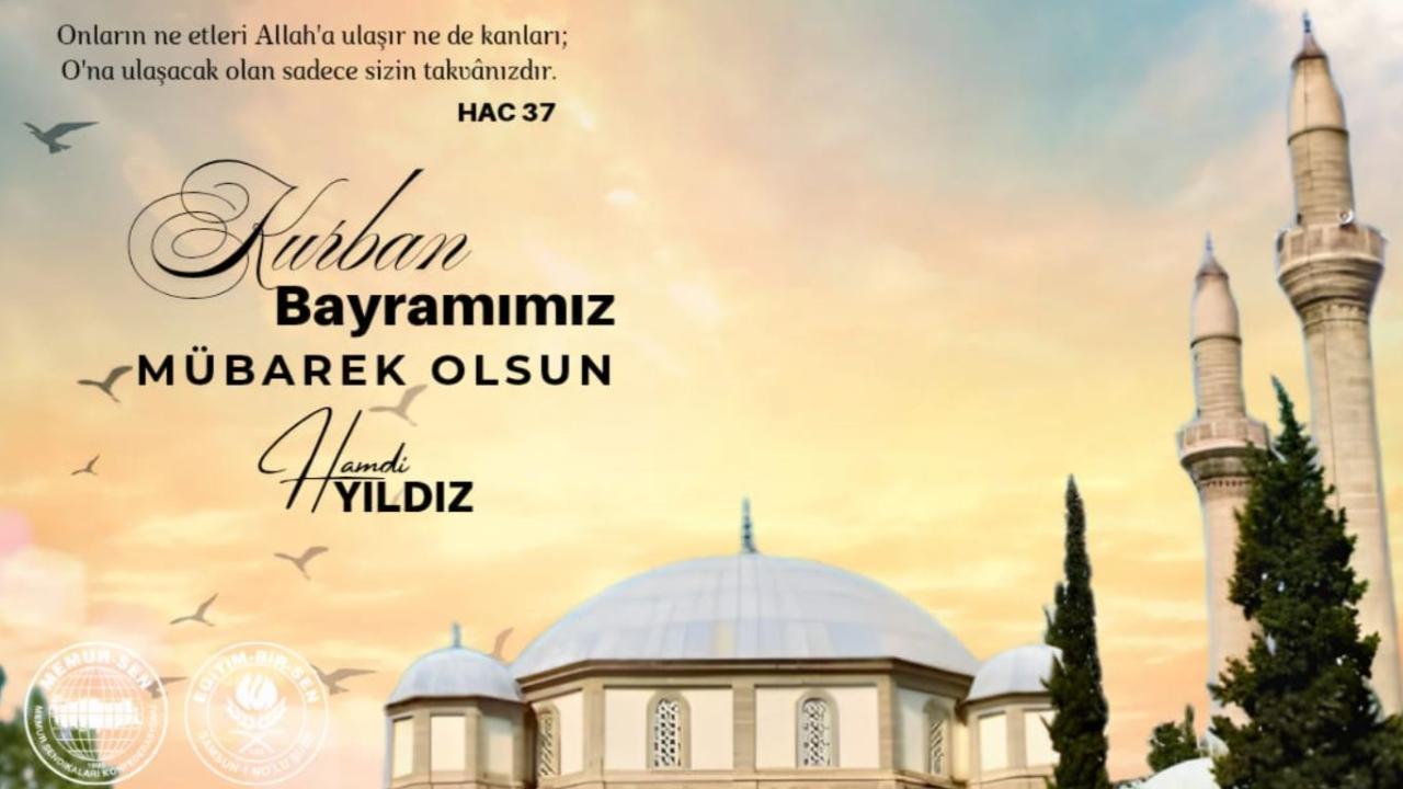 Hamdi Yıldız’dan Kurban Bayramı Mesajı
