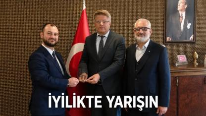 İyilikte Yarışan Sınıflar Projesi’nde Samsun Milli Eğitim’e Teşekkür Ziyareti