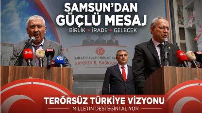 MHP Samsun’da 19 Mayıs Ruhuyla Güç Gösterisi: Yeni Hizmet Binası Coşkulu Törenle Açıldı
