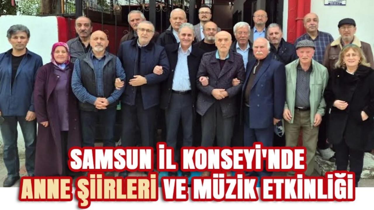 Samsun’da Anneler Günü’ne Şiir ve Müzik Dokunuşu