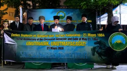 Samsun’da 21 Mayıs Anması: Çerkes Sürgünü Unutulmadı