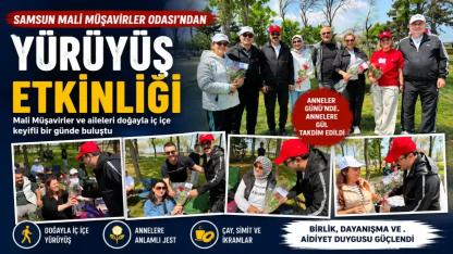 Samsunlu Mali Müşavirler Aileleriyle Yürüdü