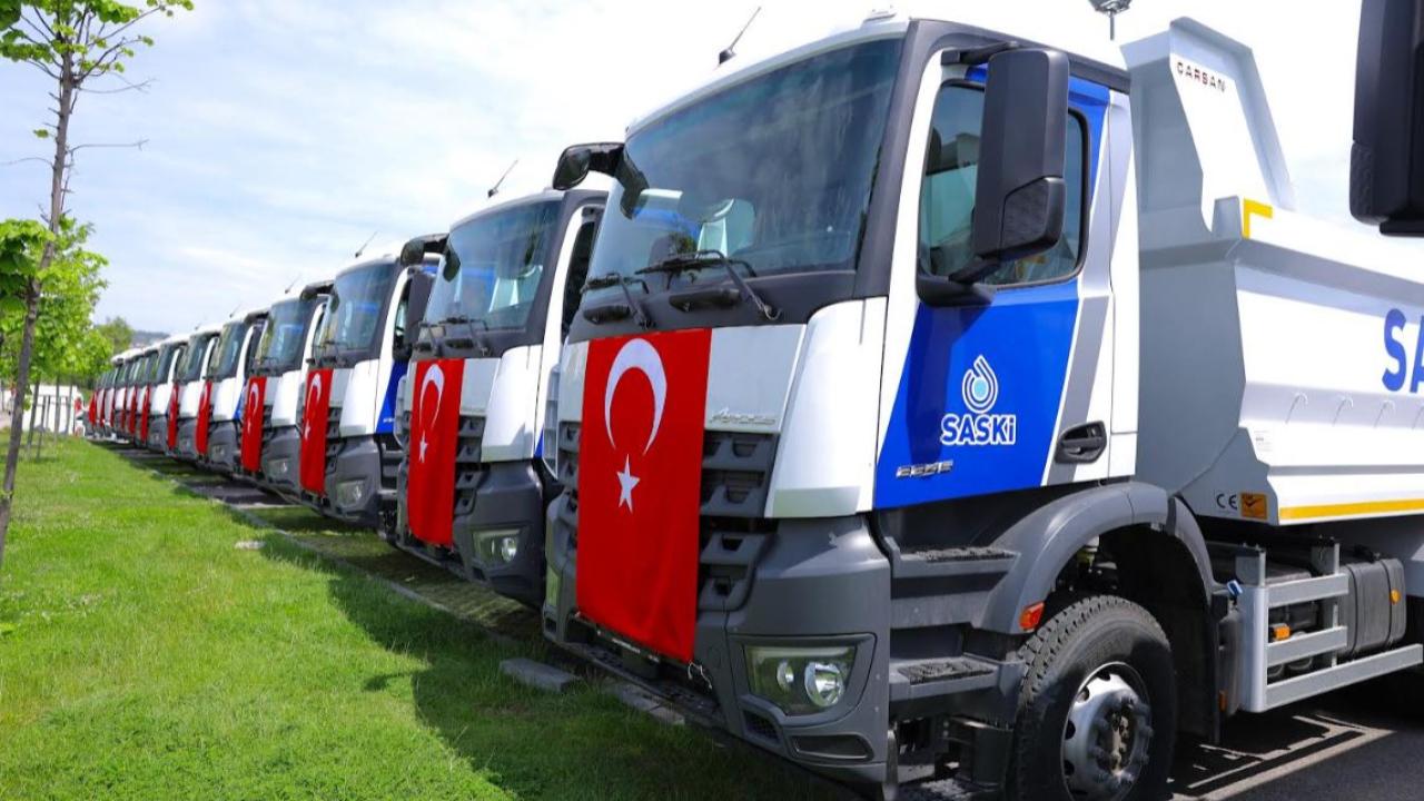 SASKİ’nin Araç Filosuna 191 Milyon Liralık Güçlü Takviye