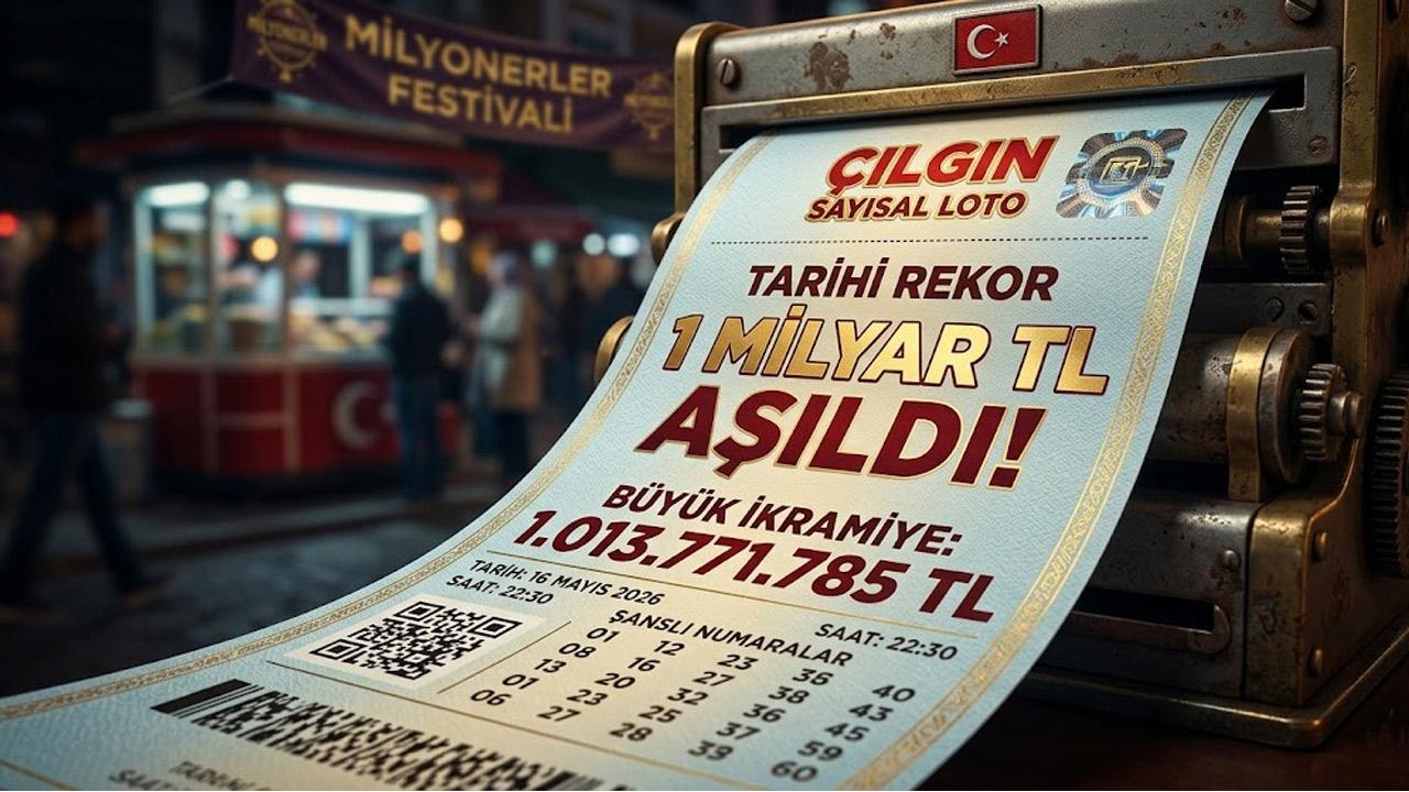 Türkiye Şans Oyunları Tarihinde Rekor! Büyük İkramiye 1 Milyar TL’yi Aştı: İşte Festivalin İlk Milyoneri!