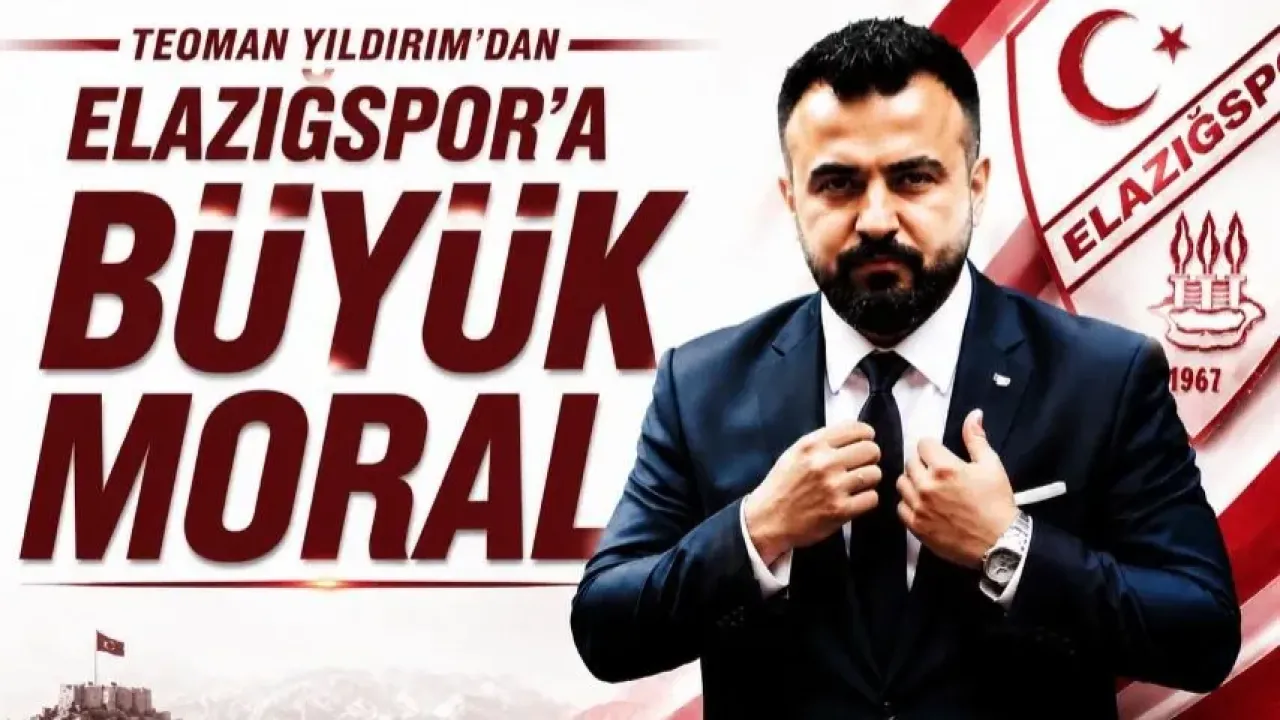 Teoman Yıldırım’dan Elazığspor’a Şampiyonluk Öncesi Stratejik Destek