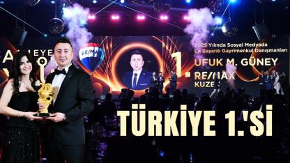 Samsun’dan Türkiye Zirvesine: RE/MAX Kuzey Danışmanı Ufuk Murat Güney Türkiye Birincisi Oldu