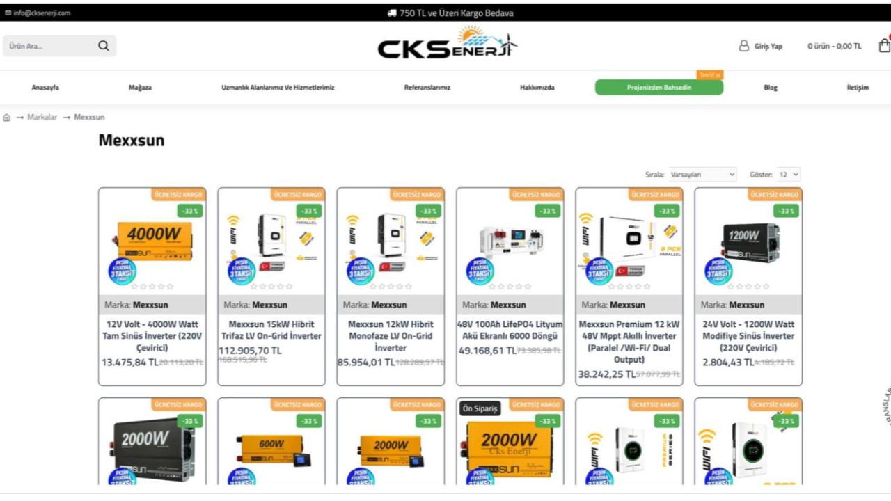 Yenilenebilir Enerjide Güvenilir Çözüm Ortağınız: CKS Enerji ve Mexxsun Teknolojisi