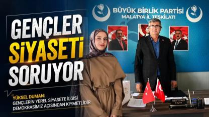 Yüksel Duman: Gençlerin Yerel Siyasete İlgisi Gelecek Adına Umut Veriyor
