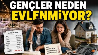 Gençler Evlenmek İstiyor Ama Geçinememekten Korkuyor