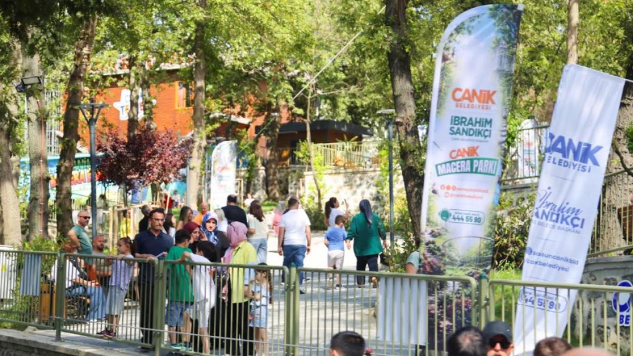 Karne Heyecanı Canik Macera Parkı'na Taşındı