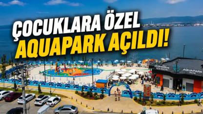 Kocaeli'de Çocuklara Özel Aquapark Yaz Sezonuna Başladı