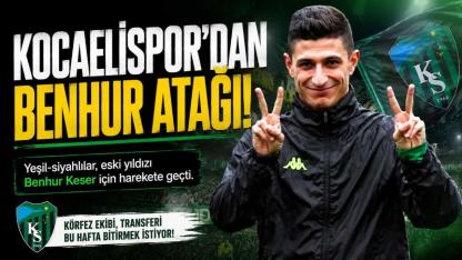 Kocaelispor'da Benhur Keser Gündemi: Eski Yıldız Yeniden Körfez Yolunda mı?