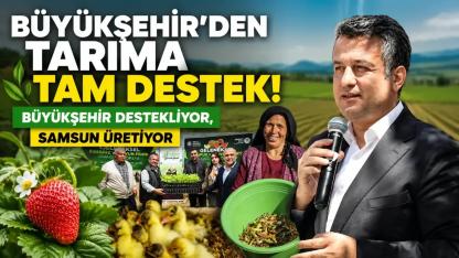 Samsun'da Tarıma Büyük Destek: 14 Bin Üreticiye Ulaşıldı