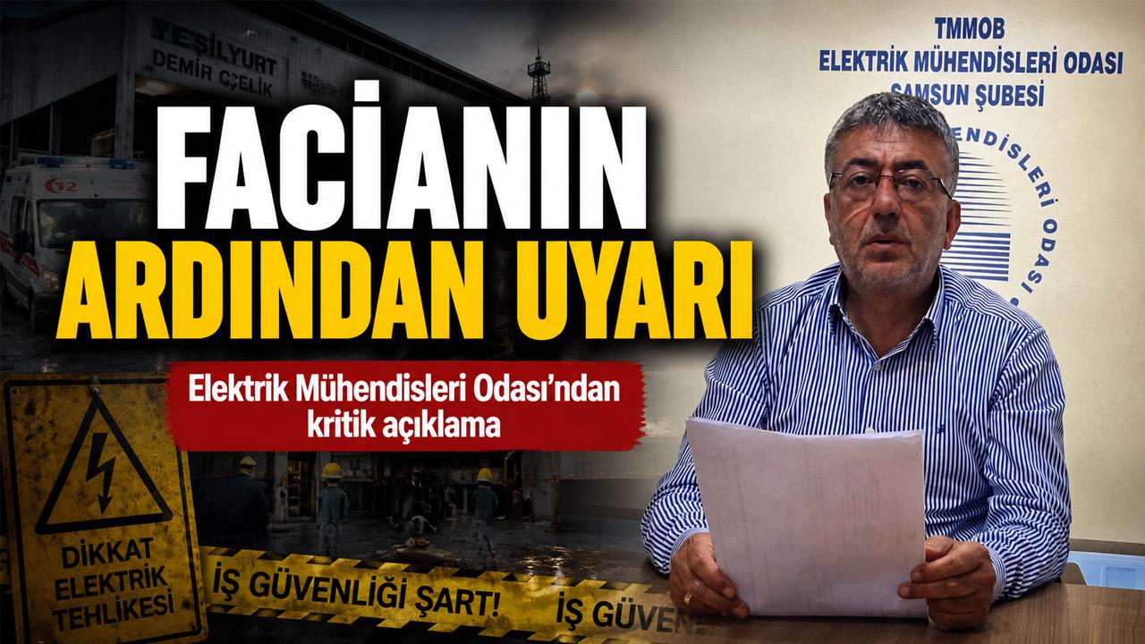 Tekkeköy'deki Facianın Ardından Uyarı: Elektrik Güvenliği İhmal Edilmemeli