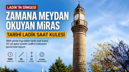 Zamana Meydan Okuyan Miras: Tarihi Ladik Saat Kulesi