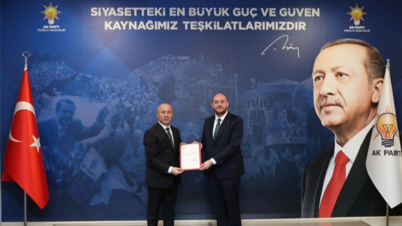 AK Parti Terme'de Görev Değişimi: İlçe Başkanlığına Mümin Osman Ertan Atandı