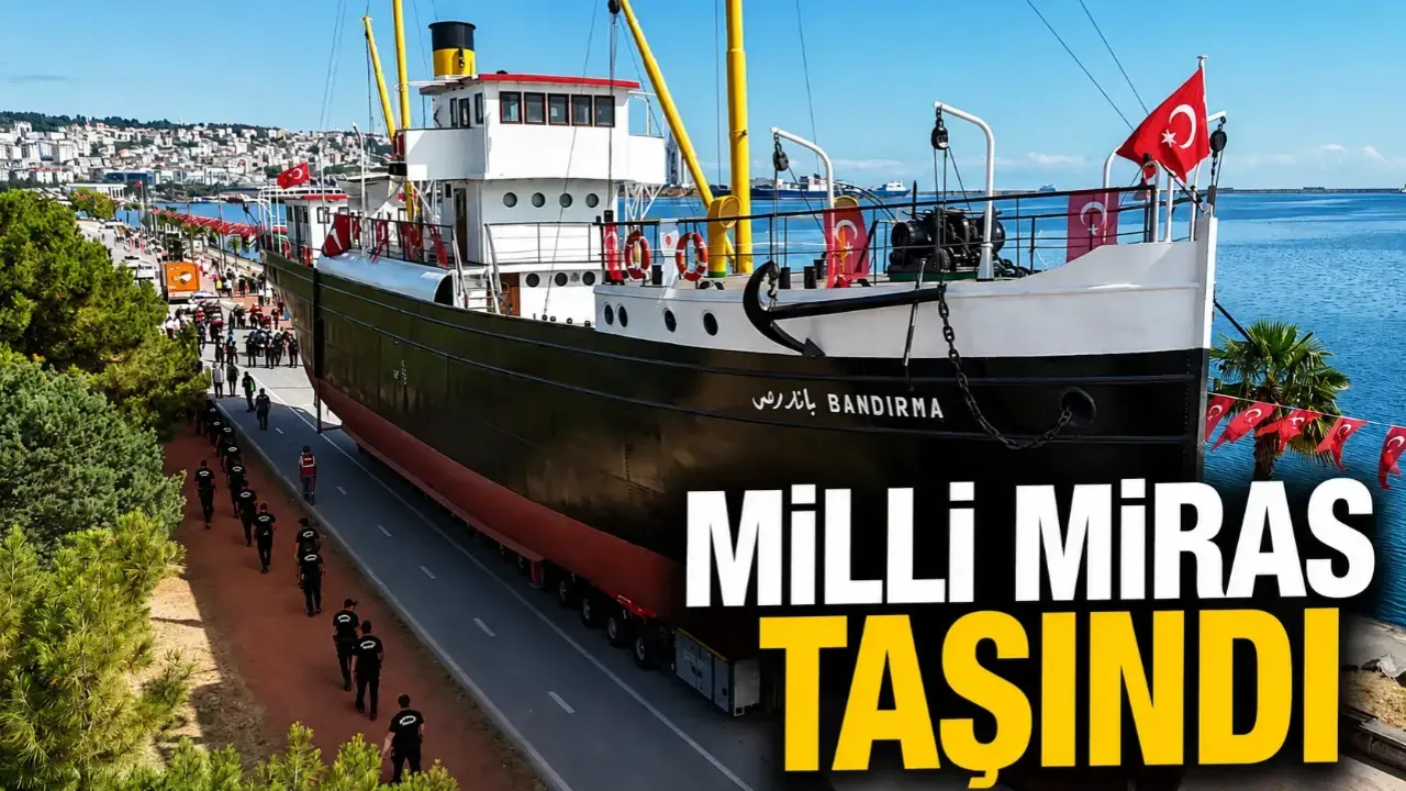 Bandırma Vapuru İstiklal Meydanı'nda: Samsun'un Milli Mücadele Hafızası Tek Meydanda Buluştu