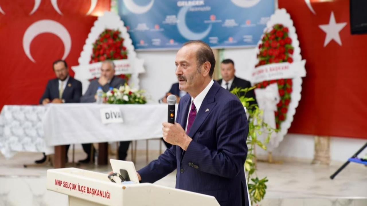 MHP'li Osmanağaoğlu'ndan Selçuk'ta Dikkat Çeken Mesaj: "Terörsüz Türkiye, İnsanlığın Umududur"