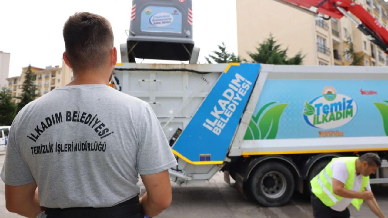 İlkadım'da Temizlik Seferberliği: Mahallelerde Gece Gündüz Mesai
