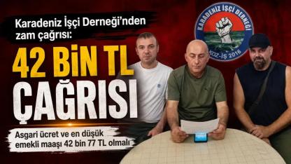 Karadeniz İşçi Derneği'nden Zam Çağrısı: "Asgari Ücret ve En Düşük Emekli Maaşı 42 Bin 77 TL Olmalı"