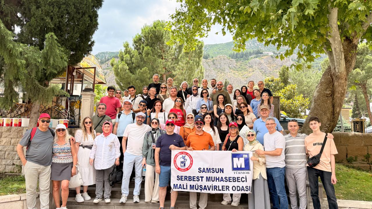 Samsunlu Mali Müşavirler Amasya Gezisi'nde Buluştu
