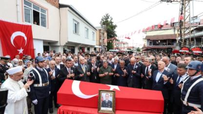 Şehit Mehmet Demirbaş Son Yolculuğuna Terme'de Uğurlandı